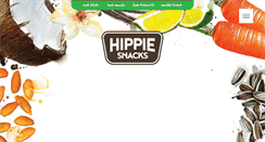 Desktop Screenshot of hippiesnacks.com